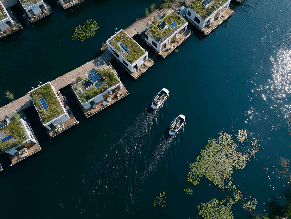 Urban density visualization