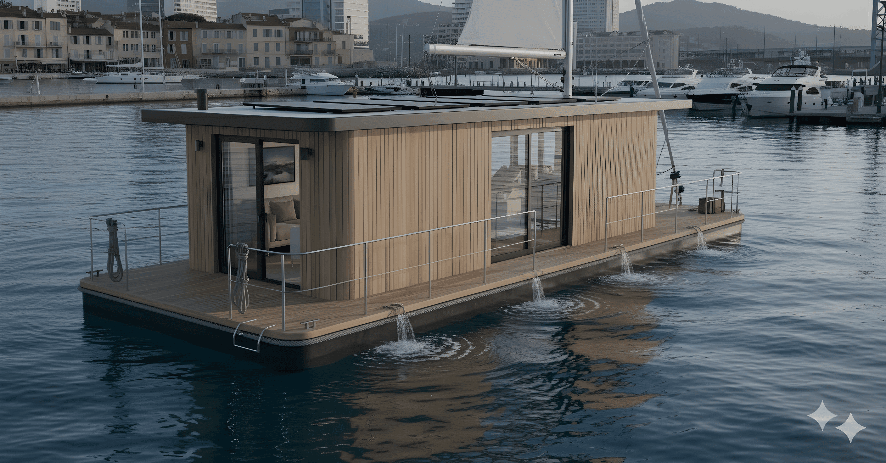 Seava floating home rendering
